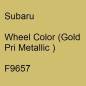 Preview: Subaru, Wheel Color (Gold Pri Metallic ), F9657.